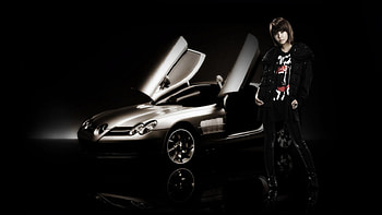 SNSD, music, girl, car HD wallpaper