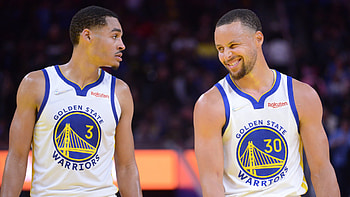 Stephen Curry, Jordan Poole HD wallpaper
