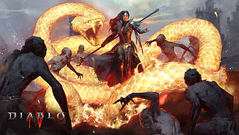 video game, Diablo IV HD wallpaper