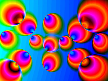 COLOURFUL BUBBLES, COLOURFUL, CREATION, BRIGHT, ABSTRACT HD wallpaper
