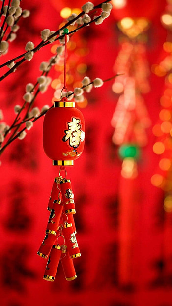 China red , , Chinese New Year, Festive vibes HD phone wallpaper