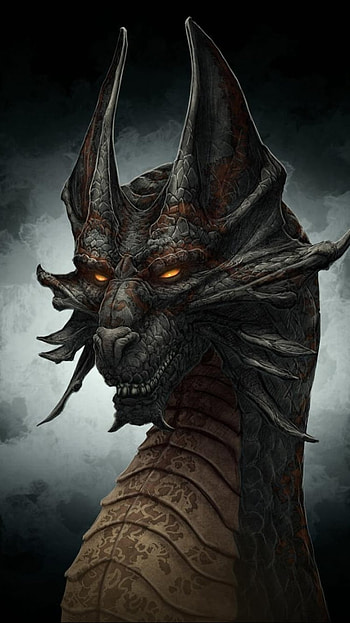 fantasy, dragon HD phone wallpaper