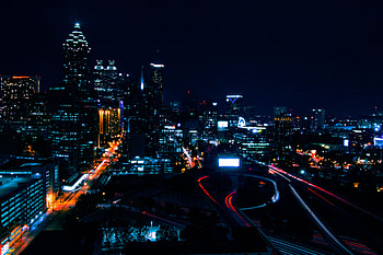 Cities, Building, Shine, Light, Night City, City Lights HD wallpaper