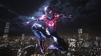 Swing High Dive Deep Marvels Spider Man 2 , spiderman-2, spider-man-2, spiderman, superheroes, ps5-games, ps-games, 2023-games, games HD wallpaper