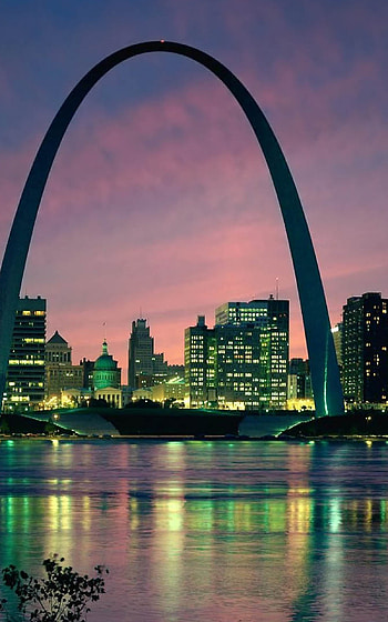 Gateway Arch, Saint Louis, USA, Arch bridge HD phone wallpaper