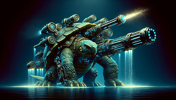 Blastoise Pokémon, Blastoise (Pokémon), Sci Fi, armor, weapon HD wallpaper