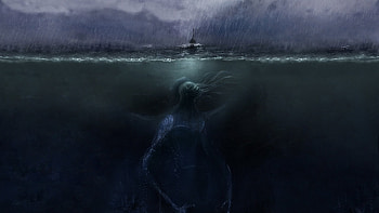 Fantasy, Sea, Demons HD wallpaper