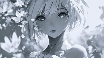 Enigmatic Anime Girl: Ultra, Anime, anime girl, white anime HD wallpaper