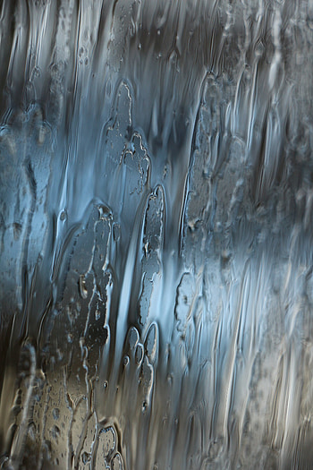 Water, Rain, Macro, Divorces, Glass HD phone wallpaper