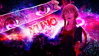 Anime, Mirai Nikki, Yuno Gasai HD wallpaper