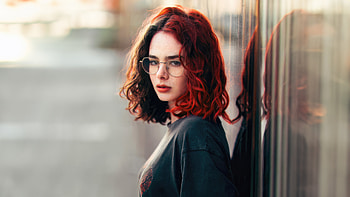 Redhead Girl Elegant Hair, redhead, girls, model HD wallpaper