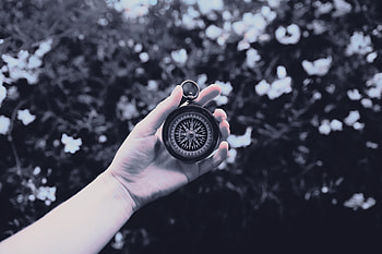 compass, Digital Art, Digital Painting, Illustration, Artwork, Landscape HD wallpaper