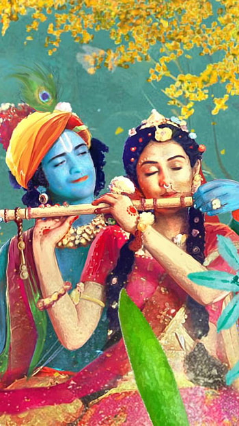 Radha Krishna, prem HD phone wallpaper
