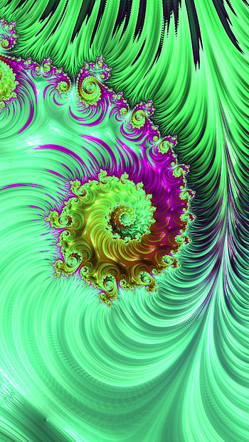 Trippy Psychedelic Trance Fractal, trance, trippy, psychedelic, colors, Abstract, fractal HD phone wallpaper