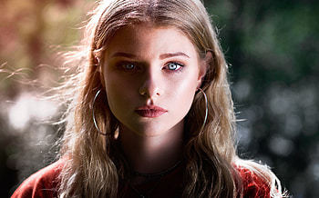 Beautiful, aqua eyes, girl model HD wallpaper