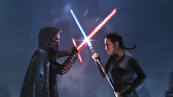 Star Wars IX Duel Of Fates , star-wars, rey, movies, artist, artwork, digital-art, artstation HD wallpaper