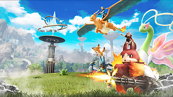 Pickmon: Quad Video Game — Skyfield Showdown, Video Game HD wallpaper