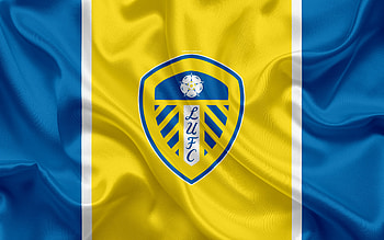 Leeds United FC, flag, lufc, logo, football HD wallpaper