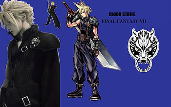 Cloud Strife, fenrir, advent children, final fantasy, ff7, dissidia HD wallpaper