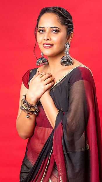 Anusuya Bharadwaj, anchor, actres HD phone wallpaper