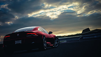 Karma Back View, Fisker Inc. HD wallpaper