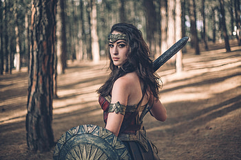 2020 Wonder Woman Cosplay, wonder-woman, superheroes, cosplay HD wallpaper