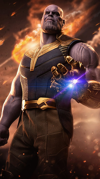 Thanos, , Marvel's iconic villain HD phone wallpaper