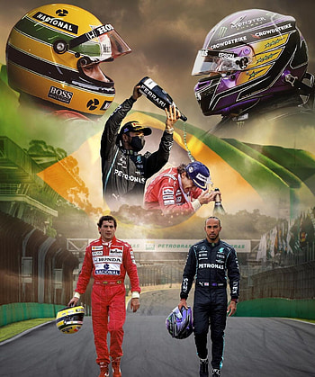 SENNA AND HAMILTON, hamilton, SENNA HD phone wallpaper