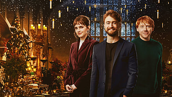 Daniel Radcliffe Emma Watson Rupert Grint Harry Potter 20th Anniversary Return to Hogwarts HD wallpaper