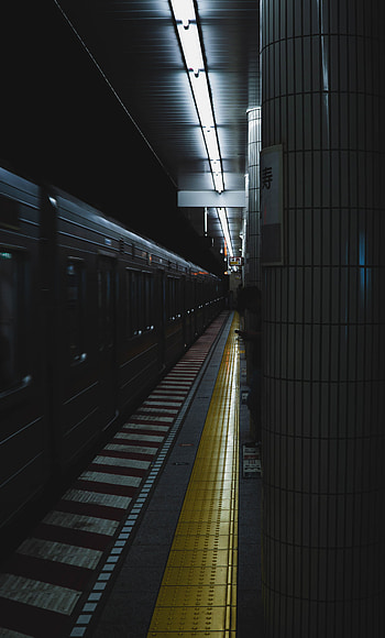 Dark, Miscellanea, Miscellaneous, Station, Underground, Train, Subway, Metro HD phone wallpaper