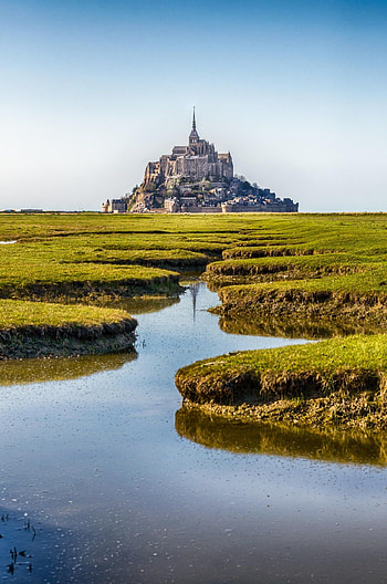 Mont St. Michel, Mont saint michel, Le mont st michel, Travels HD phone wallpaper