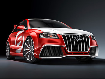 Audi-A3-Tdi-Clubsport-Quattro, auto, car, audi, red HD wallpaper