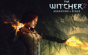 The Witcher Triss HD wallpaper