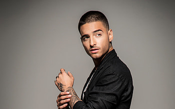 Maluma, Celebrity background, Hot artist, Impressive looks HD wallpaper