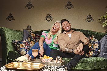 Denise Van Outen, Sit next to someone, Gogglebox love and trust, Celebrity gossip HD wallpaper