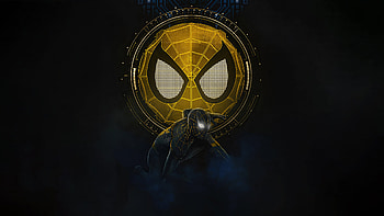 Spider Man No Way Home Gold Black Suit , spider-man-no-way-home, spiderman, 2021-movies, movies, artstation HD wallpaper