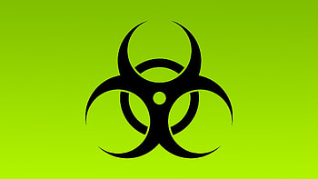 Science fiction, Biohazard warning, Hazardous material, Futuristic concept HD wallpaper