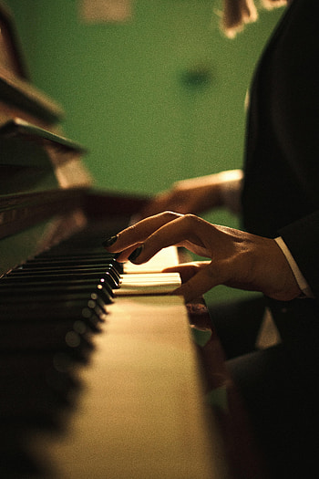 Music, Piano, Hands, Musical Instrument, Keys HD phone wallpaper