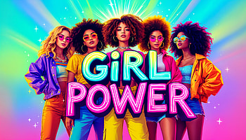 Empowered Vibes: Girl Power, girl power, empowerment, fashion, diversity, Friendship HD wallpaper