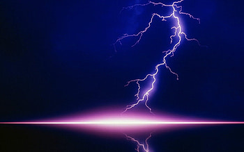 Storm light, colorful, magic, weather, beautiful, colorfrul, lightning, pink, , splendor, storm HD wallpaper