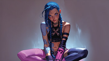 Jinx A Wild Spirit, jinx-league-of-legends, league-of-legends, games, ai, artwork, digital-art, art, video-games HD wallpaper