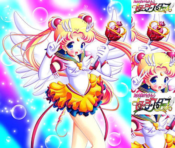 Eternal Sailor Moon Star, eternal sailor moon, wings, sailor moon sailor stars, sailor moon HD wallpaper