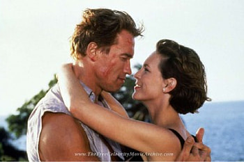 Arnold and Jamie-True Lies, other, people, entertainment, movie HD wallpaper