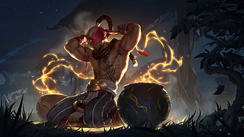Lee Sin (LoL), Legends of Runeterra, Artwork, Wallpx HD wallpaper