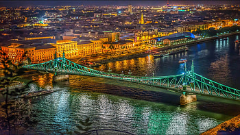 dom Bridge, Budapest HD wallpaper