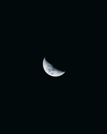 Night, Moon, Dark HD phone wallpaper