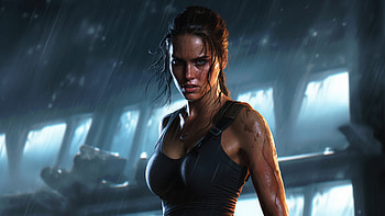 Lara Croft In Tomb Raider , lara-croft, tomb-raider, games, artist, artwork, digital-art, artstation, video-games HD wallpaper