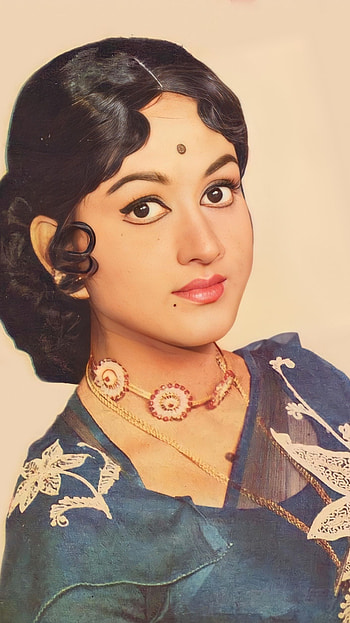 Bharti, bharathi, kannada actress, vintage actress HD phone wallpaper