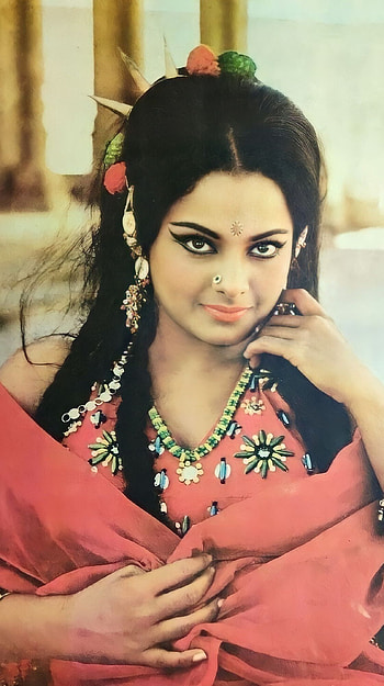 Rekha, bollywood actress, vintage HD phone wallpaper