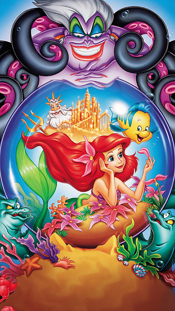 Ariel, The Little Mermaid, , Disney HD phone wallpaper